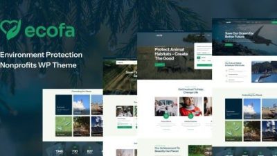 Ecofa v1.0.3 Environment Protection Nonprofits WordPress Theme