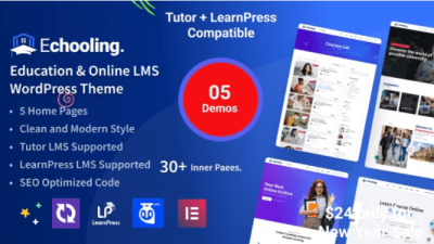 Echooling v1.1.7 Education WordPress Theme