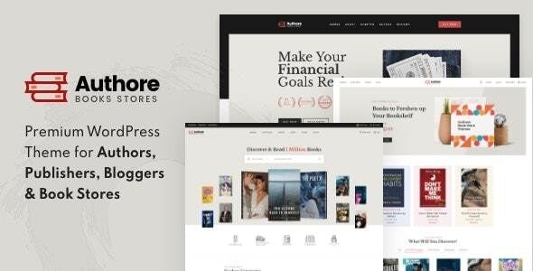 Authore (v1.1.2) WordPress Theme for Authors and Publishers