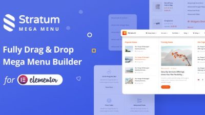 Stratum Mega Menu for Elementor插件下载