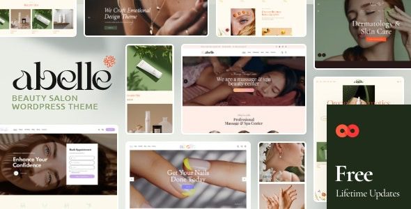 Abelle (v1.16) Beauty Salon Elementor WordPress Theme
