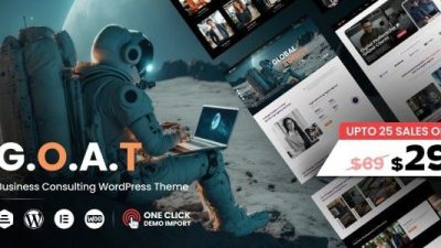 G.O.A.T (v1.0.2) Business Agency WordPress Theme