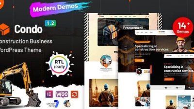 Condo v1.0.2 Construction & Building WordPress Theme