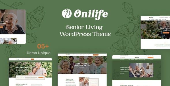 Onilife (v1.1.8) Senior Living WordPress Theme
