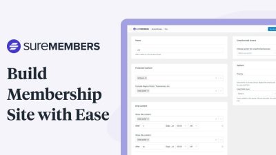 SureMembers (v1.10.3) Sell and Grow your Membership Site with Ease