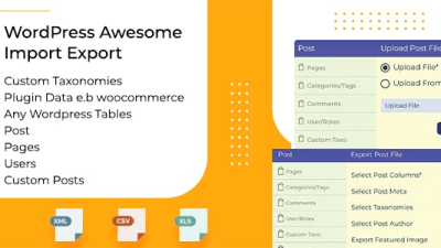 WordPress Awesome Import & Export Plugin (v3.4.1)