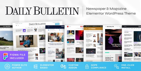 Daily Bulletin主题下载