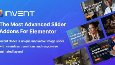 Invent Slider for Elementor 插件下载