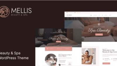 Mellis (v1.2.0) Beauty & Spa WordPress Theme