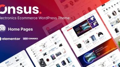 Onsus v1.0.0 Electronics E-commerce WordPress Theme