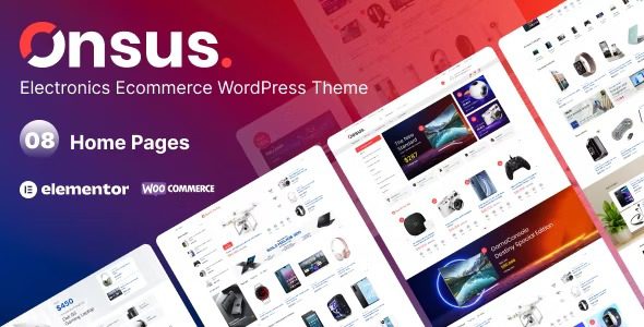 Onsus v1.0.0 Electronics E-commerce WordPress Theme