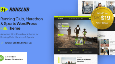 Runclub主题下载
