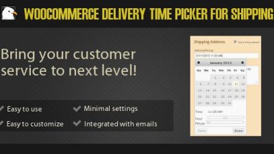 WooCommerce Delivery Time Picker for Shipping插件下载