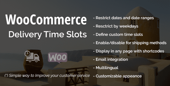WooCommerce Delivery Time Slots插件下载