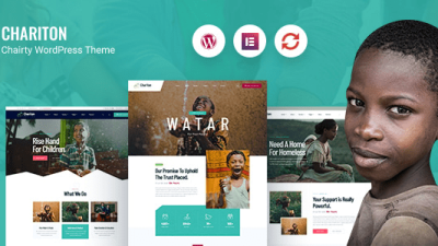 Chariton (v2.0.1) NonProfit Charity WordPress Theme