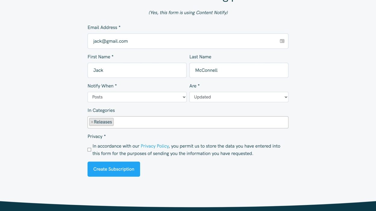 Fixed* Content Notify v1.14.7