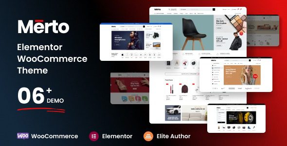 Merto (v1.0.6) Multipurpose WooCommerce WordPress Theme