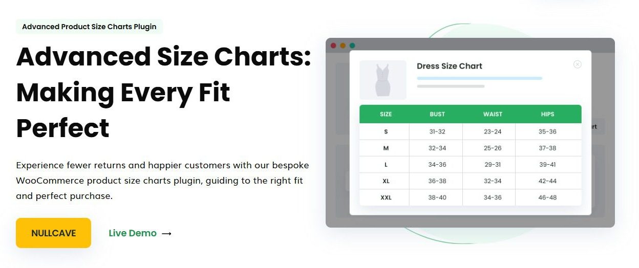 Product Size Charts Plugin for WooCommerce (Premium) v2.4.4 [Activated]