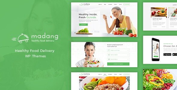 Madang v1.7.9 Healthy Food Delivery Nutrition WordPress Theme