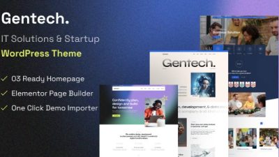 Gentech主题下载