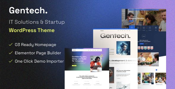 Gentech主题下载