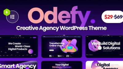 Odefy (v1.0.10) Creative Multipurpose WordPress Theme