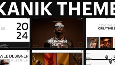 Kanik (v1.0.0) Minimal Digital Agency WordPress Theme