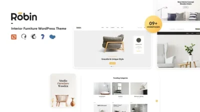 Robin (v2.3.4) Furniture Shop WooCommerce WordPress Theme