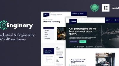 Enginery (v1.5) Industrial & Engineering WP Theme
