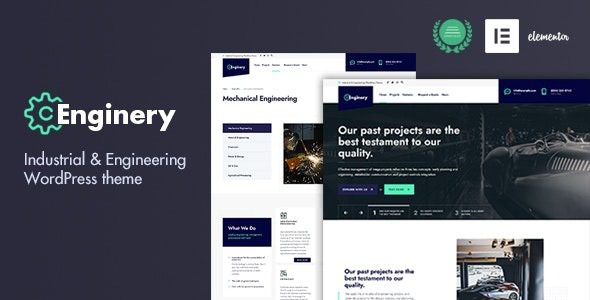Enginery (v1.5) Industrial & Engineering WP Theme
