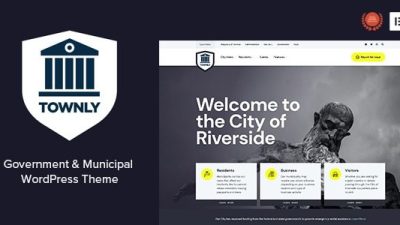 Townly v1.1 Government & Municipal WordPress Theme