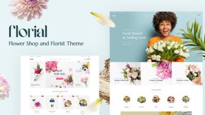 Florial v1.2.1 Flower Store WooCommerce WordPress Theme