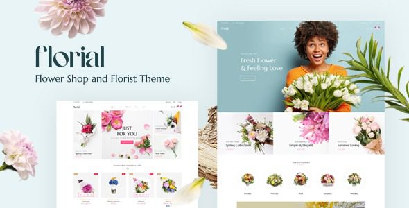 Florial v1.2.1 Flower Store WooCommerce WordPress Theme