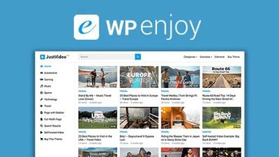 JustVideo Pro (v1.1.0) WPEnjoy Theme