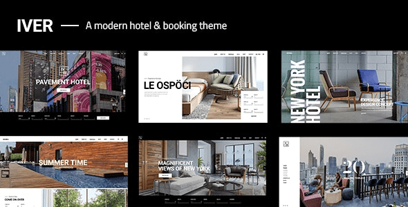 Iver v1.4 Modern Hotel Theme For WordPress