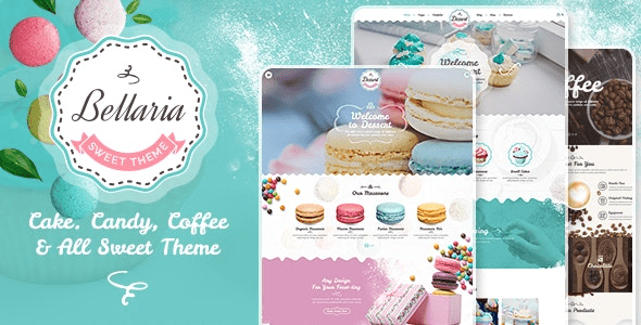 Bellaria (v1.1.5) a Delicious Cakes and Bakery WordPress Theme