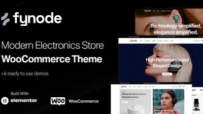 Fynode (v1.0.2) Electronics Store WooCommerce Theme