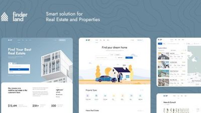 Finderland v1.0.2 Real Estate WordPress Theme