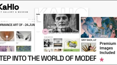 Kahlo Art Gallery and Museum Theme v1.2