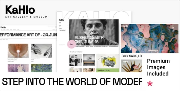 Kahlo Art Gallery and Museum Theme v1.2
