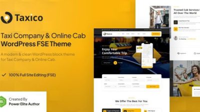 Taxico v1.0.0 Taxi Company & Online Cab Service Theme