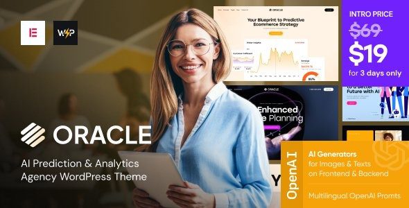 Oracle v1.0.0 AI Prediction & Analytics Agency WordPress Theme