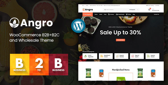 Angro (v1.6.1) WooCommerce B2B & Wholesale Theme
