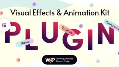 Visual Effects & Animation Addon for Elementor + RTL插件下载