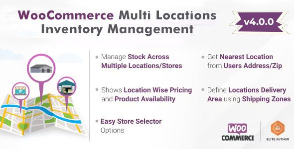 MultiLoca (v4.1.12) WooCommerce Multi Locations Inventory Management