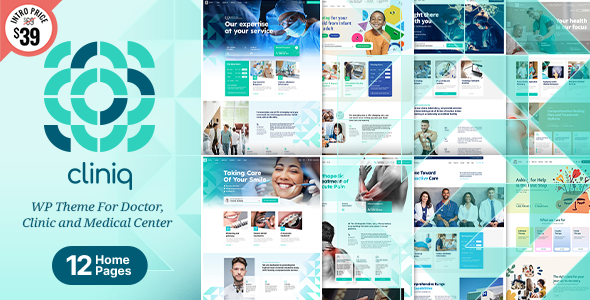 Cliniq (v1.1.5) WordPress Theme for Doctor, Clinic & Medica