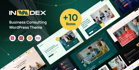Invadex v1.0.0 Business Consulting WordPress Theme
