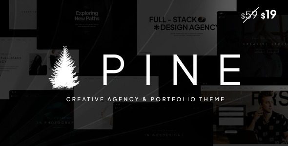 Pine (v1.1) Creative Agency & Portfolio WordPress Theme
