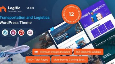 Logitic (v1.0.6) Transportation & Logistics WordPress Theme