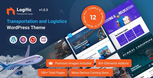 Logitic (v1.0.6) Transportation & Logistics WordPress Theme